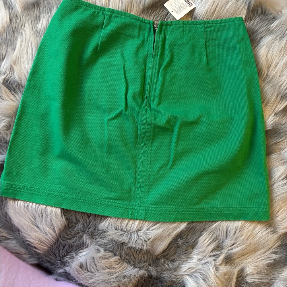 Urban Outfitters BDG Vibrant Green Mini Skirt